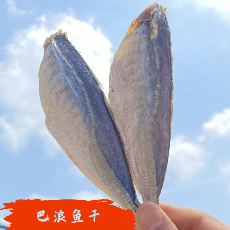 巴浪鱼干淡味微咸迟仔鱼干海鲜干货批发农产品一件代发去头小鱼干