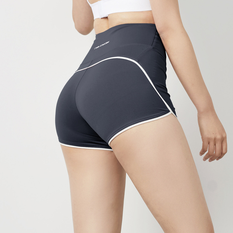Yi Anxia New Casual Sports Shorts Women's Running Fitness Yoga Slim-fit Elastic Anti-walking Quick-drying Pants