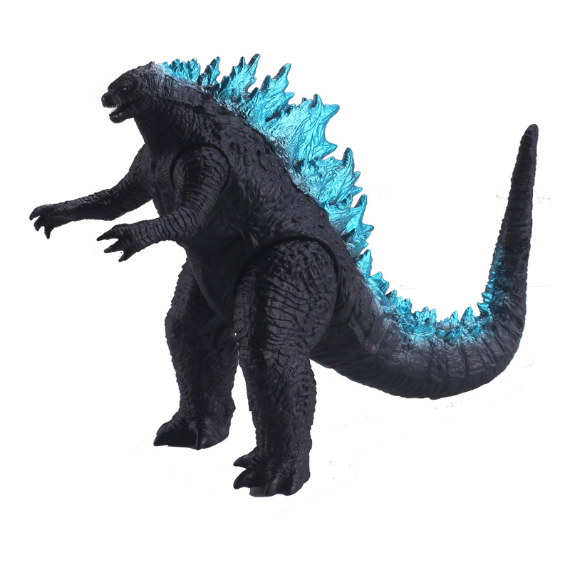 Monster King Godzilla pegamento flexible grande muñeca juguete hecho a mano modelo violento monstruo dinosaurio conjunto móvil