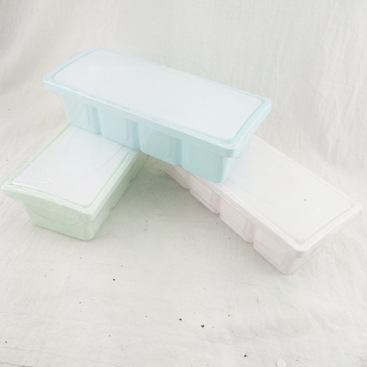 G1 412 501 caja de condimento de cuatro rejillas condimento tarro botella de salsa caja de ingredientes necesidades diarias dos yuanes Tienda Al Por Mayor