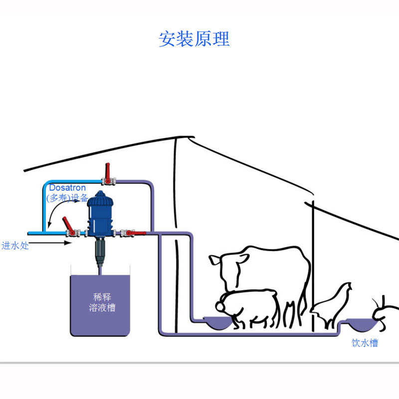 Francés duoshou Dispositivo de dosificación bomba de dosificación proporcional automática Dispositivo de dosificación dilución bomba de dosificación bomba de dilución equipo de dosificación
