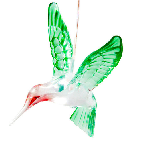 LED Solar Dragonfly Butterfly Wind Chime Lantern, Rainbow Color Changing Solar Courtyard Decor Hanging Lantern Hummingbird Wind Chime Lantern