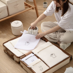 Polyester thickened honeycomb mesh fabric laundry bag washing machine special laundry mesh bag clothing classification cleaning bag