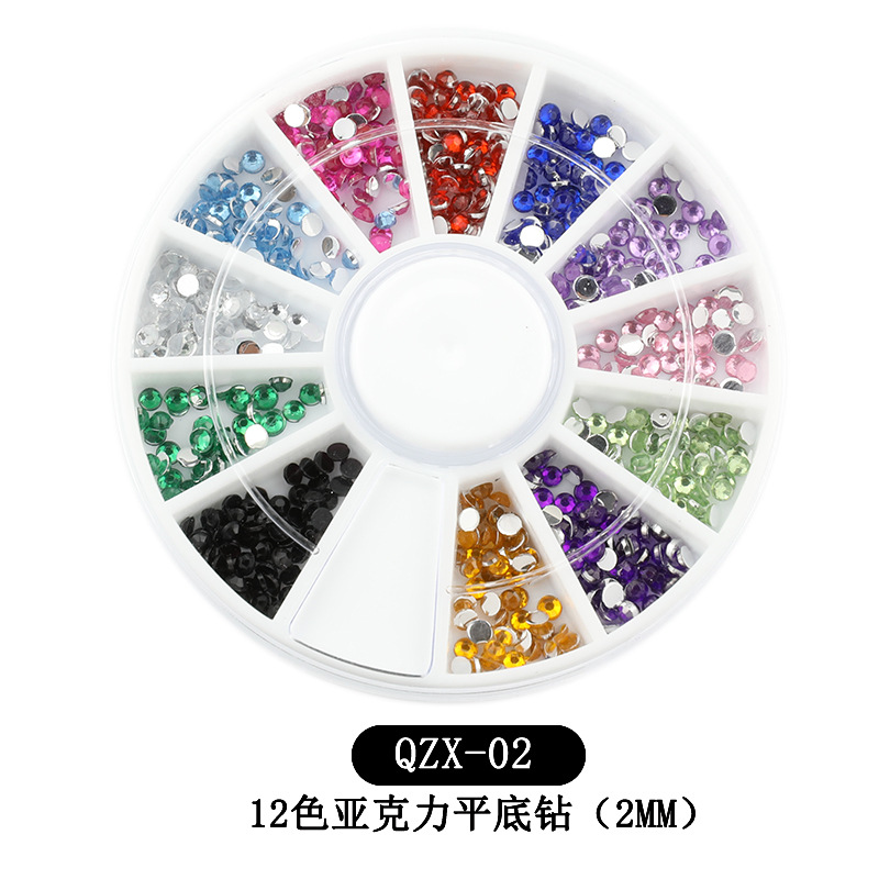 12 색 2mm 컬러 다이아몬드-02