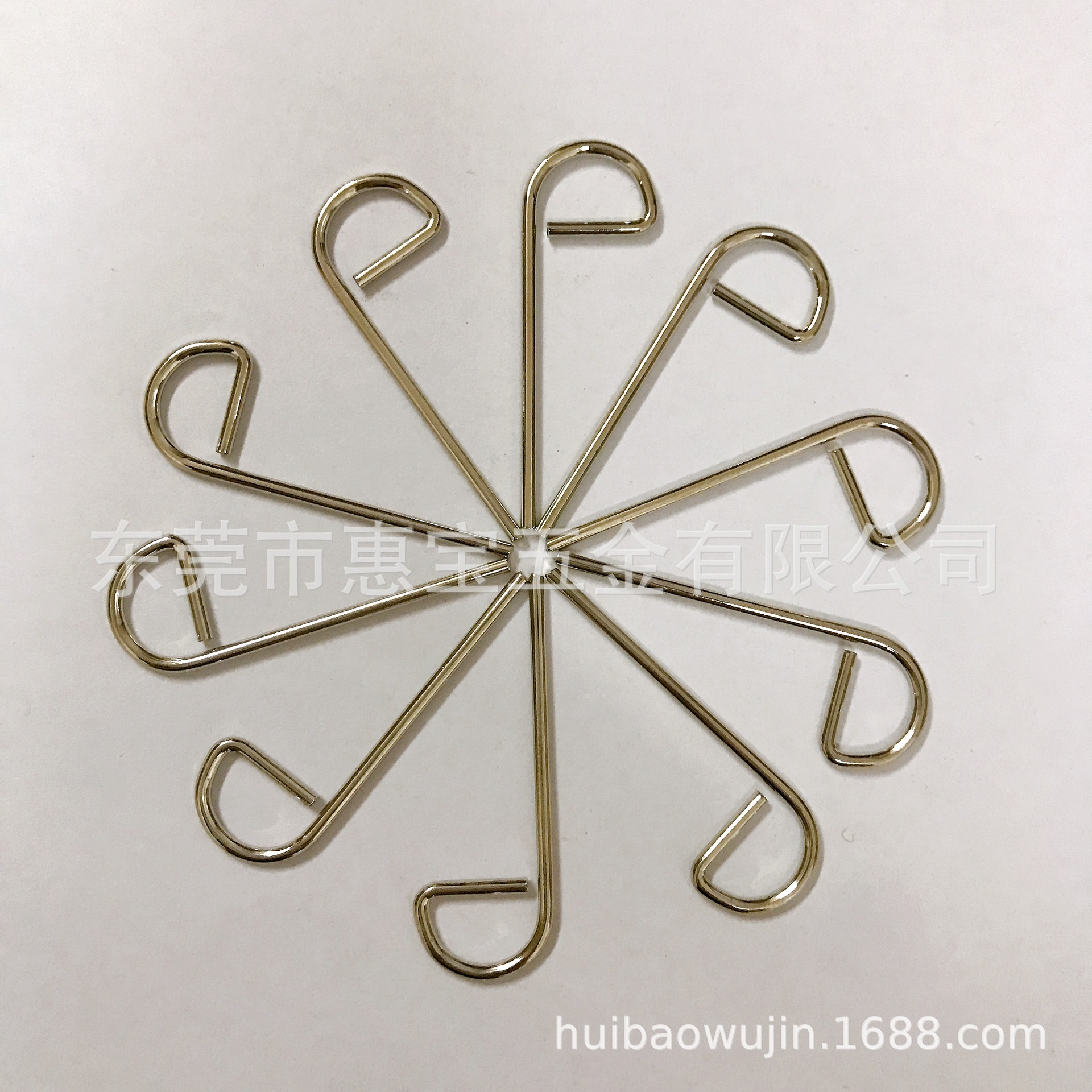 Non-standard Special-shaped Spring Stainless steel Pressure spring Special-shaped Stainless steel Lock catch Wire Clematis Buckle machining customized