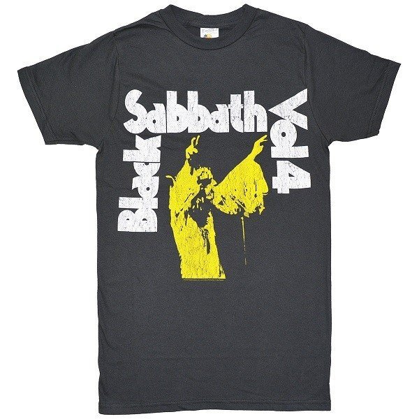 BLACK SABBATH Vol 4 BLACK SABBATH metal rock band short sleeve t-shirt