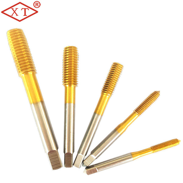 Cobalt-containing titanium-coated high-speed steel extrusion tap…