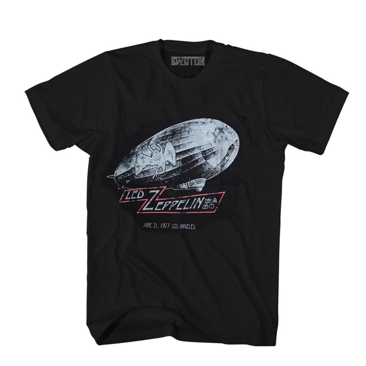 Zeppelin Led Zeppelin Pure Rock Short Sleeve T-Shirt Men's Retro Clothes