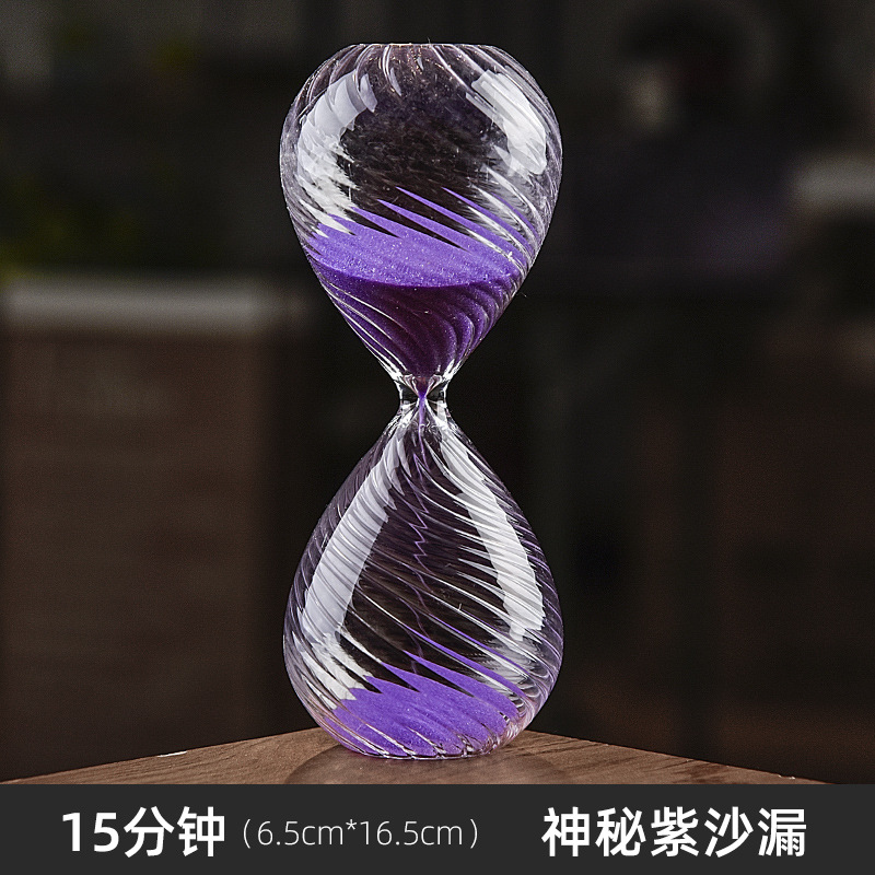 Reloj de arena creativo y original para regalo de cumpleaños, reloj de arena con temporizador, pequeño regalo, decoración para el hogar.