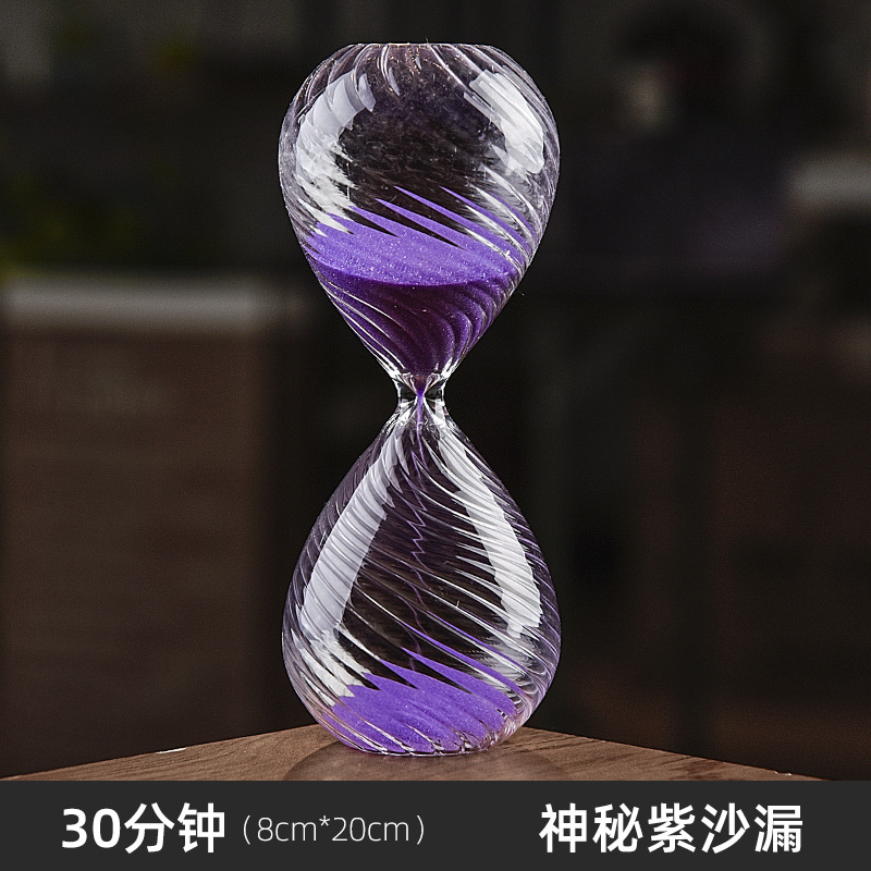 Reloj de arena creativo y original para regalo de cumpleaños, reloj de arena con temporizador, pequeño regalo, decoración para el hogar.