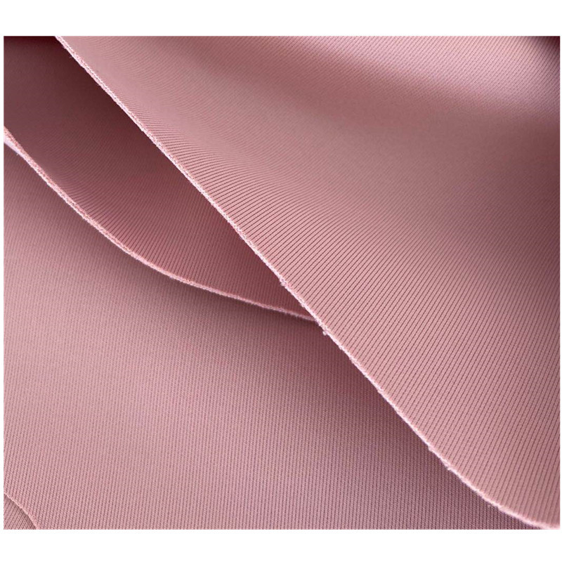Tejido de máscara de nylon saludable capa de aire poliéster imitación de nylon tela de yoga exportación inspección de tela de máscara de tela