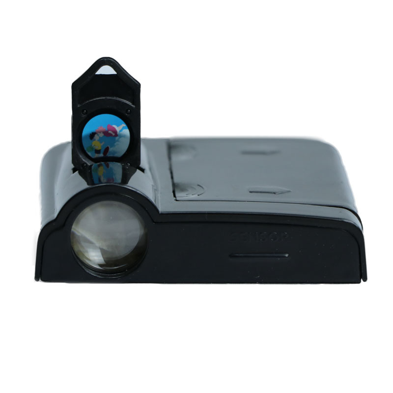 Luz de bienvenida inalámbrica del coche Luz de proyección de la batería luz de la puerta universal LED Modificación del logotipo del coche atmósfera luz regalo transfronterizo image 7