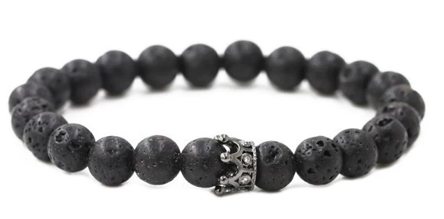 Beaded bracelet, 8mm, micro incrustation, Aliexpress