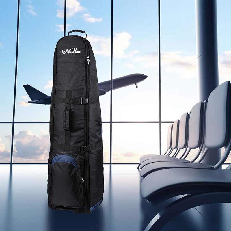 Venta caliente transfronteriza bolsa de golf bolsa de aire bolsa de avión de golf bolsa de remolque de tres capas espesado fábrica entrega al por mayor