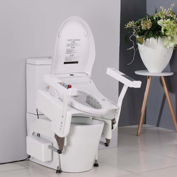 Household Toilet Lifting Toilet Siphon Water-saving Mute Auxiliary Bathroom for Pregnant Women, Elderly and Disabled People