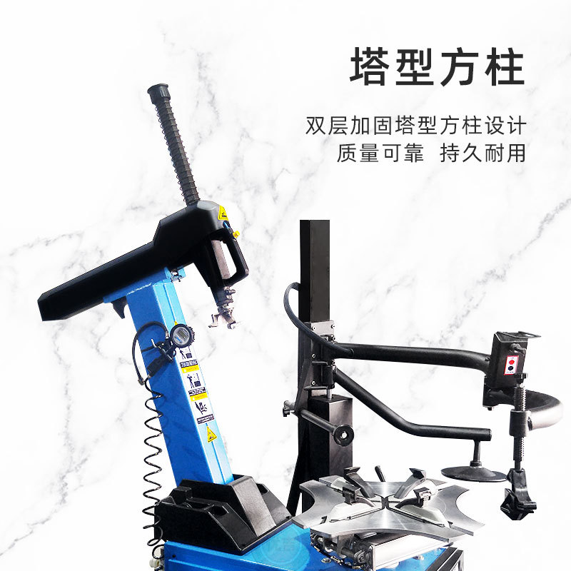 Máquina de desmontaje de neumáticos de coche de 24 pulgadas de súper lujo cambiador de neumáticos brazo auxiliar máquina de desmontaje de neumáticos a prueba de explosiones máquina equilibradora de neumáticos