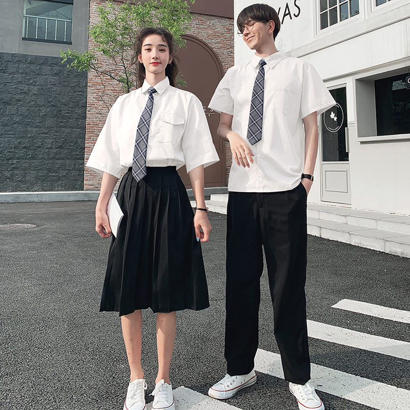 Class Uniform Set, Middle School Uniform, College Style High School Graduation Uniform, Male and Female Uniforms, Jk Campus Style, Fresh and Sweet