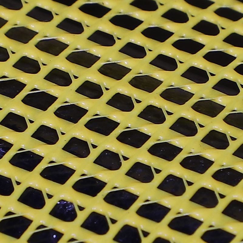 柏拉图供应阻燃pvc涂层网格网眼布 浸扎网小孔用于防护栏护栏等