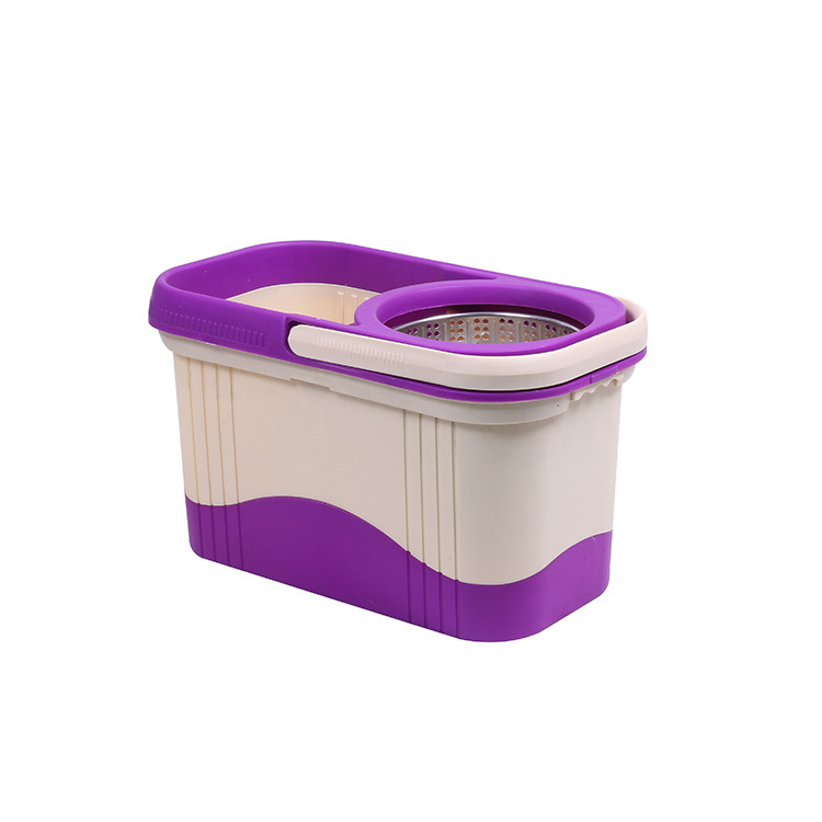 Rotating Adjustable Dual-Drive Mop Bucket Set Dehydration Hand-Pressed Mop Floor Mop Dry and Wet Separation Household
