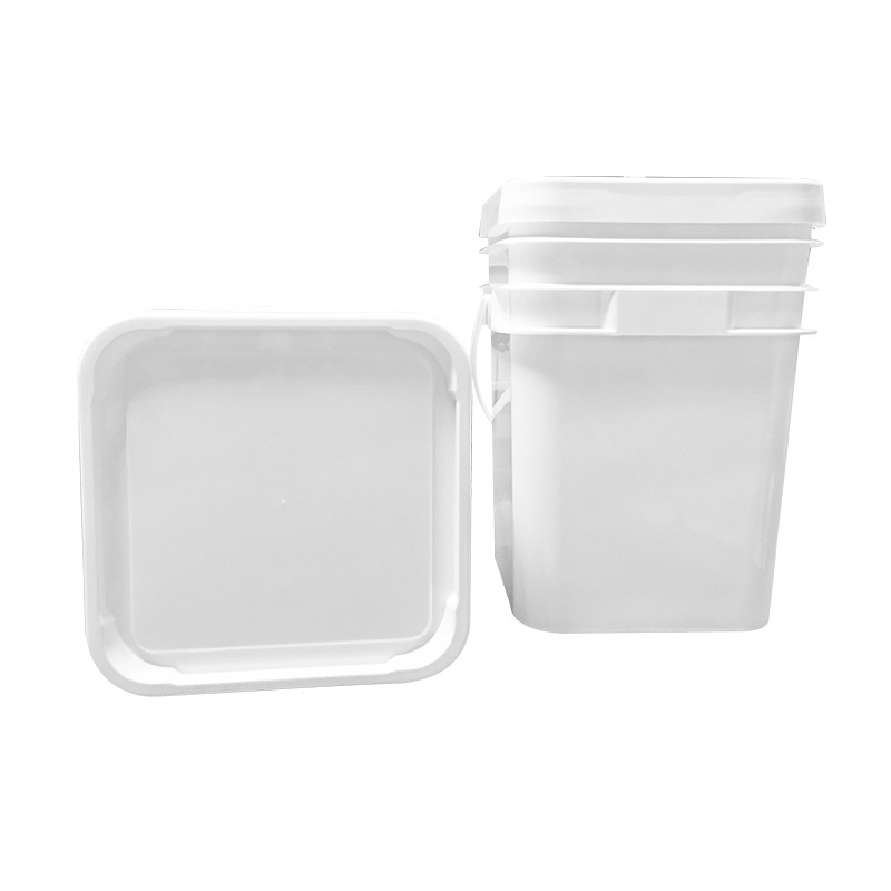 12L正方形包装桶 12L正方形塑料桶 12L正方形塑料包装桶 正方形桶
