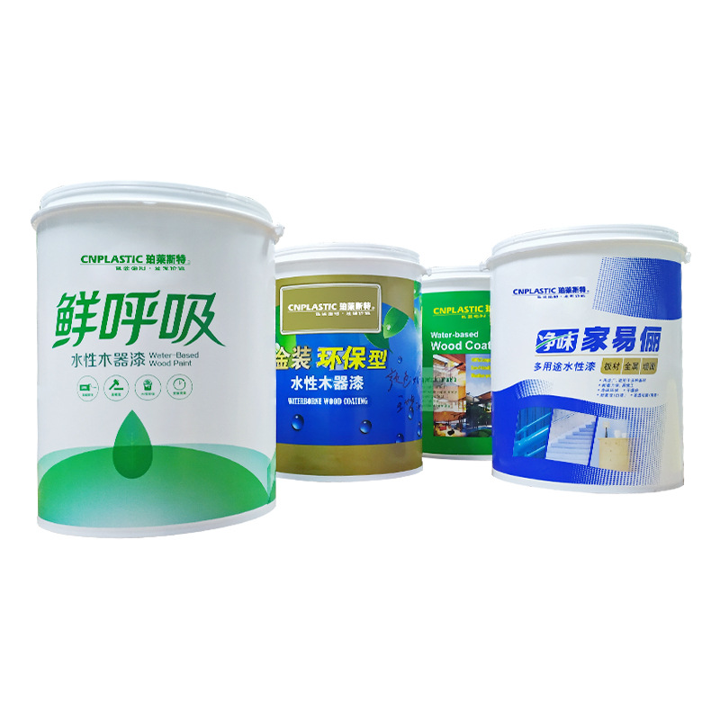 供应 5L圆柱形直身塑料桶  圆柱型塑料桶  圆柱形塑料罐