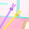 Stationery, cartoon gel pen for ears, rabbit for elementary school students