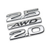 Suitable for Mazda Angkara Atez modified CX4 MS rotor AWD metal car logo 2.5 tail label sticker