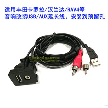 �m���S��P�����_���J־RAV4�����USB AUX�������L��RCA������