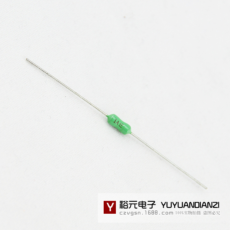 厂家直销 绿色 电阻式插件保险管 2.4*7 2A 量大价低