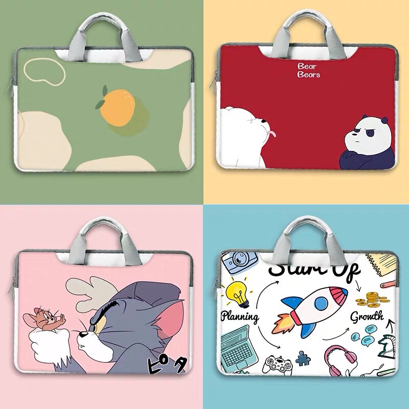 Suitable for portable computer bag female 14 inch pattern liner bag Apple Mac13 Lenovo Asus 15.6 inch