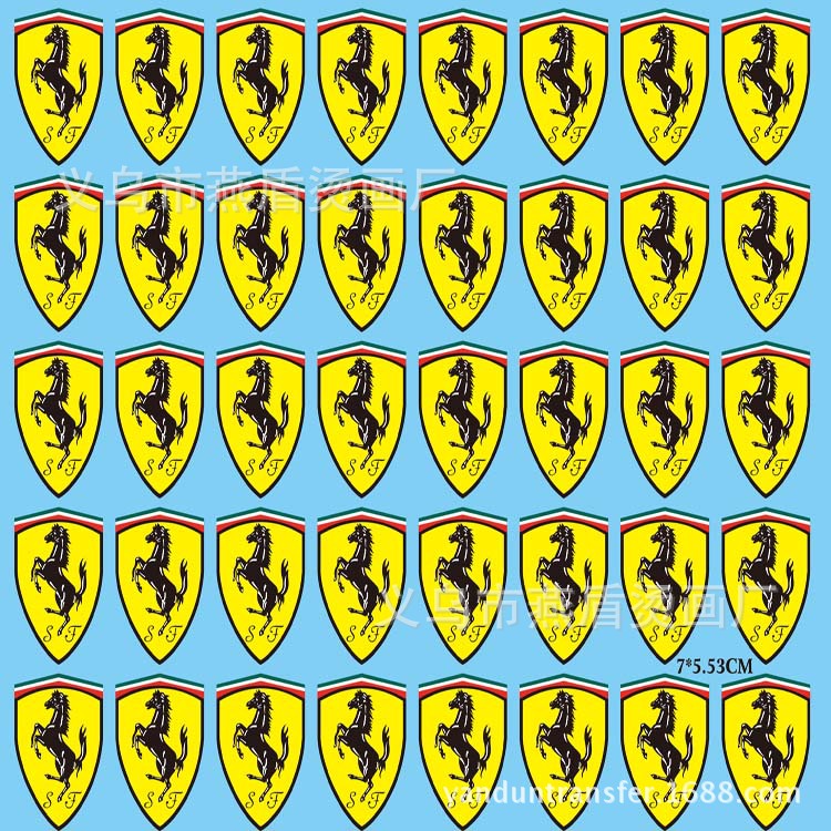 刻字膜爱心情侣 t恤烫画 柯式烫画现货 热转印烫画贴 pet烫画定