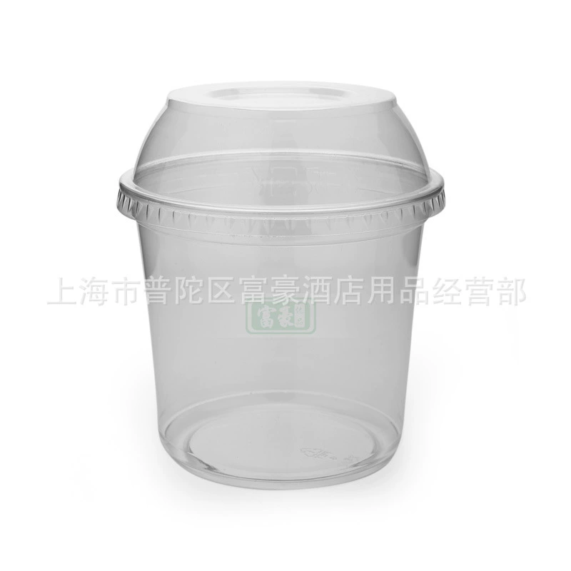 disposable фрукты коробка пластиковый прозрачный крышка упаковывать коробку вынос салат тарелка круглая