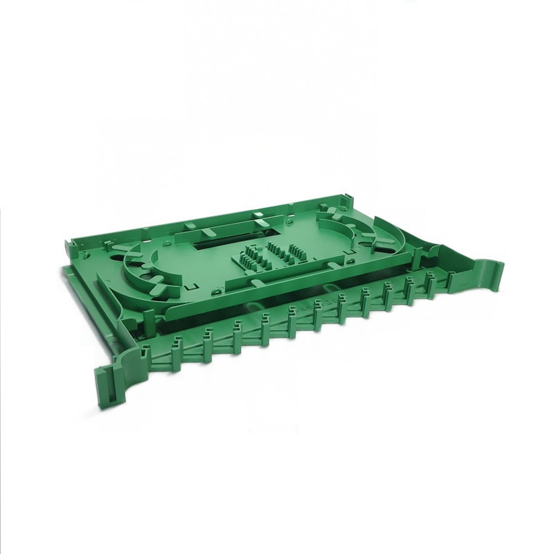 厂家热卖24芯ODF一体化盘  24口V2.0单层左出熔纤盘  光纤架托盘