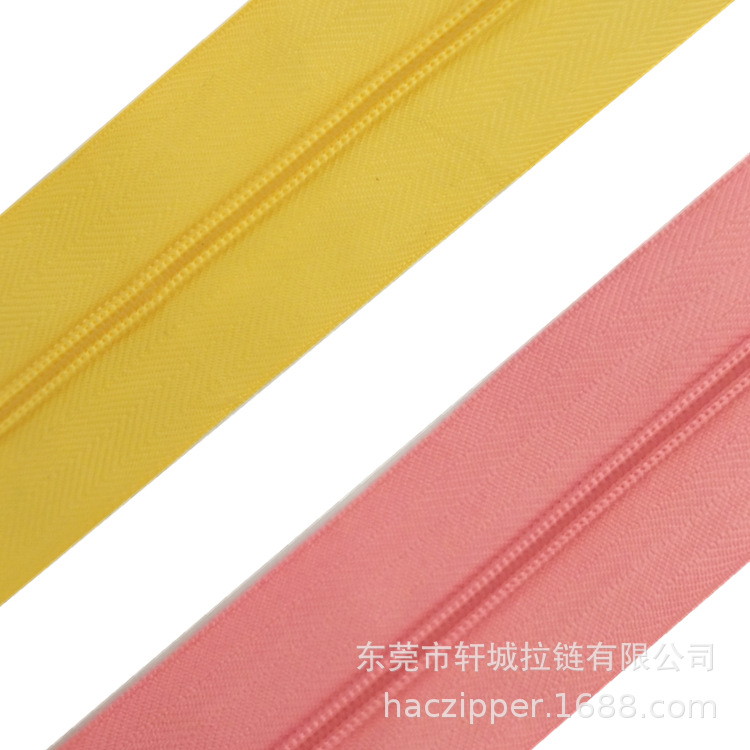 现货供应 5号尼龙箱包宽边拉链  合宽50MM 颜色多样