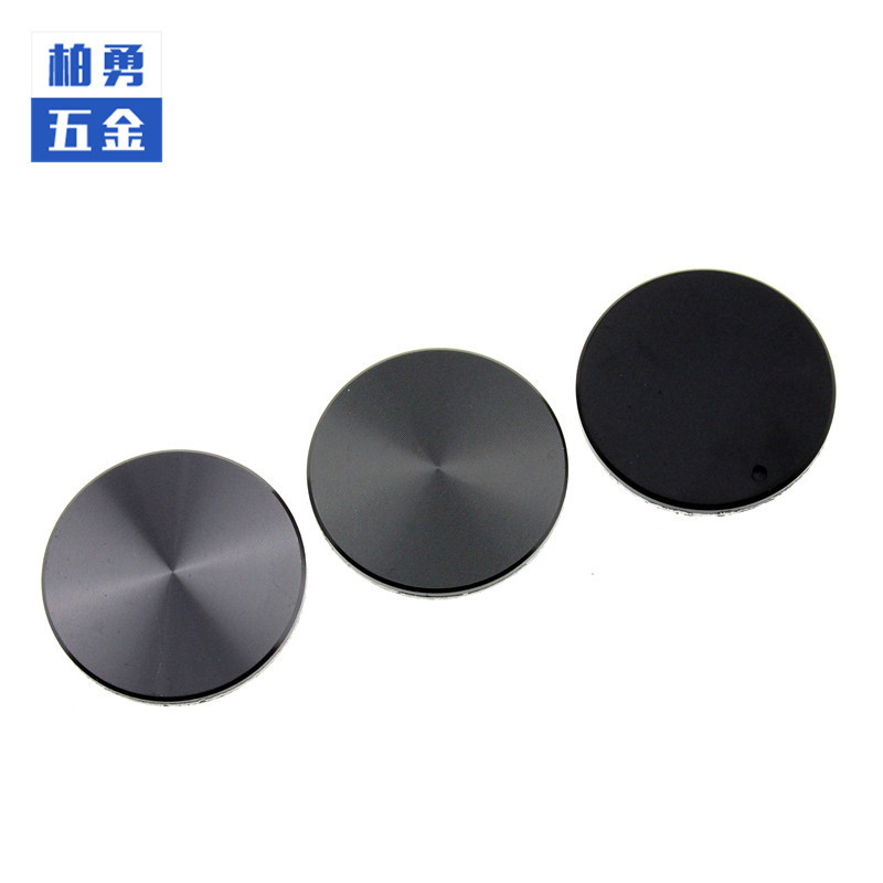 不锈钢CD纹铝片蓝牙耳机装饰件开关铭牌丝印冲压CD纹量大价优