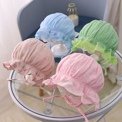 公主帽新款嬰幼兒布帽寶寶帽子本惠批發嬰兒時尚棉帽子4790