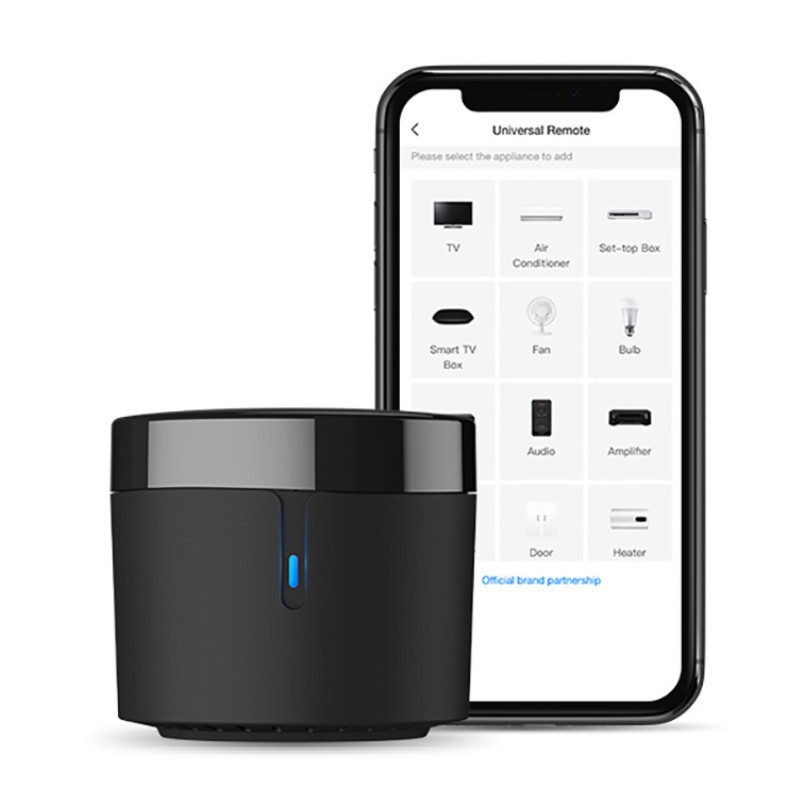 Broadlink博联RM4 mini智能红外遥控WiFi手机APP控制Alexa/Google