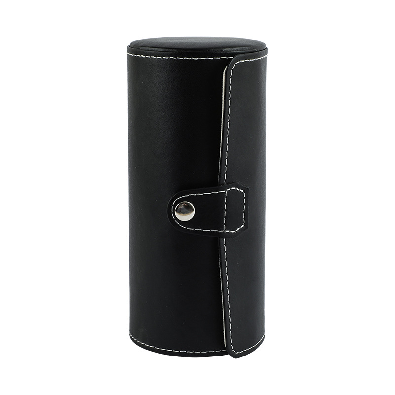 Caja de reloj de cubo de tres dígitos negro