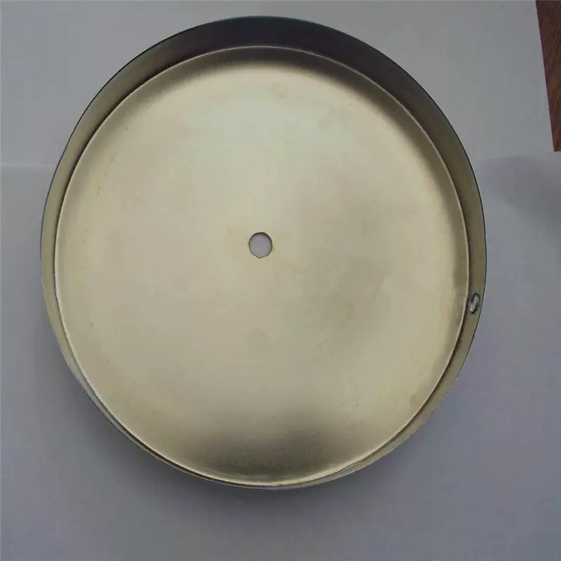 旋压台灯 底盘落地直边盘吊灯灯盘吊顶盘120*25*0.6铬色定 制批发