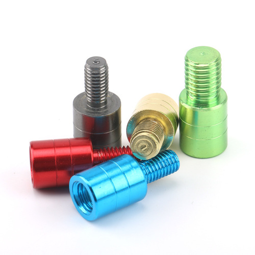 DIY net copying adapter aluminum alloy self-made net copying rod screw head replacement wire 8-10 caliber net copying modification accessories