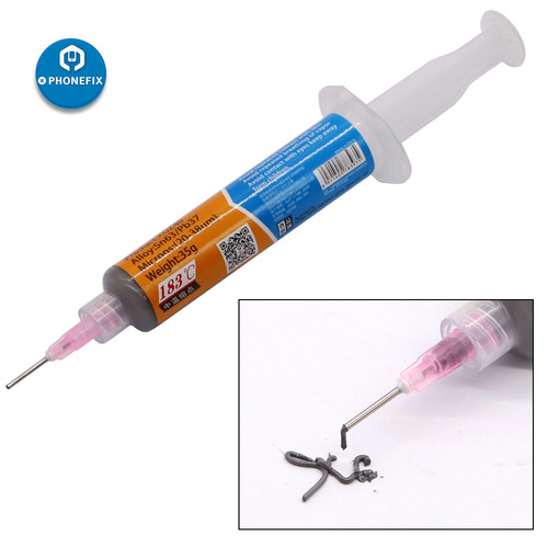 Original Hong Kong repairman solder paste SMT solder paste BGA soldering oil with syringe accessories XG-Z40 with anti-counterfeiting code