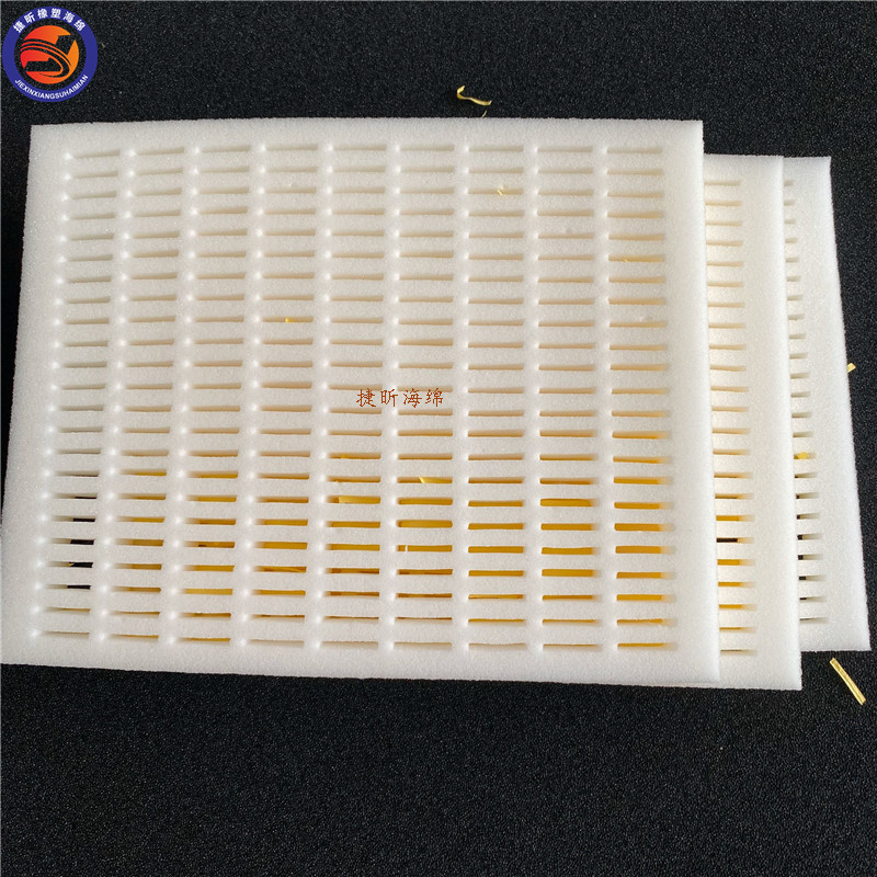 厂家生产 高密纽扣电池卡位保护海绵 电子产品定位减动泡沫