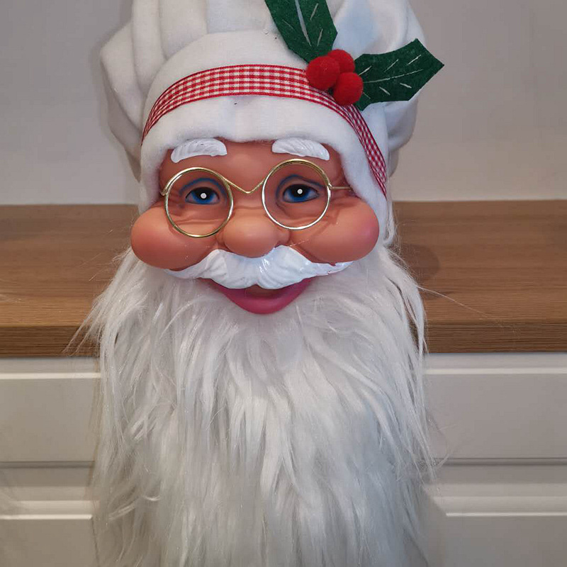 2020 Nueva franela Navidad muñeca Chef serie decoración regalo vacaciones regalo e-commerce Venta caliente