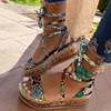 Sandals, belt platform, wholesale, 2020 years, European style, plus size, suitable for import