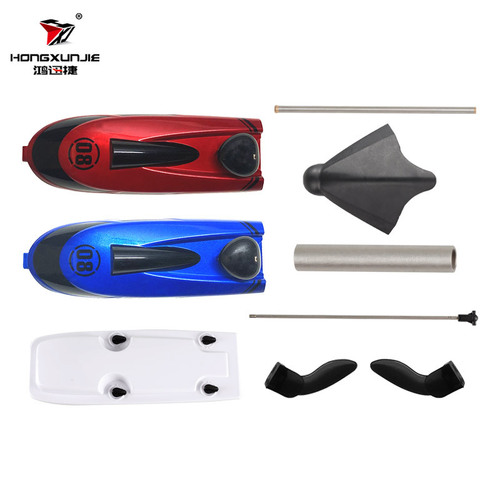 Wholesale Hongxunjie HJ808 remote control boat accessories summer water toy boat competitive speed boat high speed yacht toy
