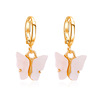 Summer brand acrylic earrings, Korean style