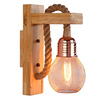 Retro sconce for living room, creative decorations for corridor, antique wall lights, American style, nostalgia