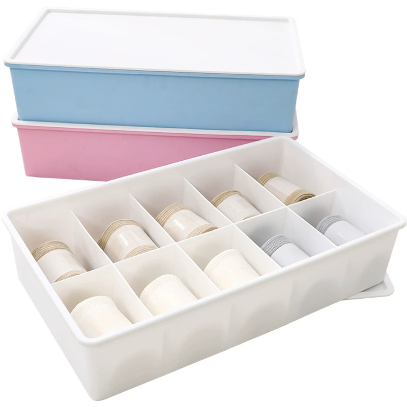 Yeya Yiya socks storage box drawing drawer cabinet wardrobe collateral box with a lid dial multi -function storage box