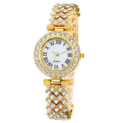 High-end fashion luxury goddess diamond watch, full diamond women's watch, ladies watch, versatile fashion watch, quartz watch