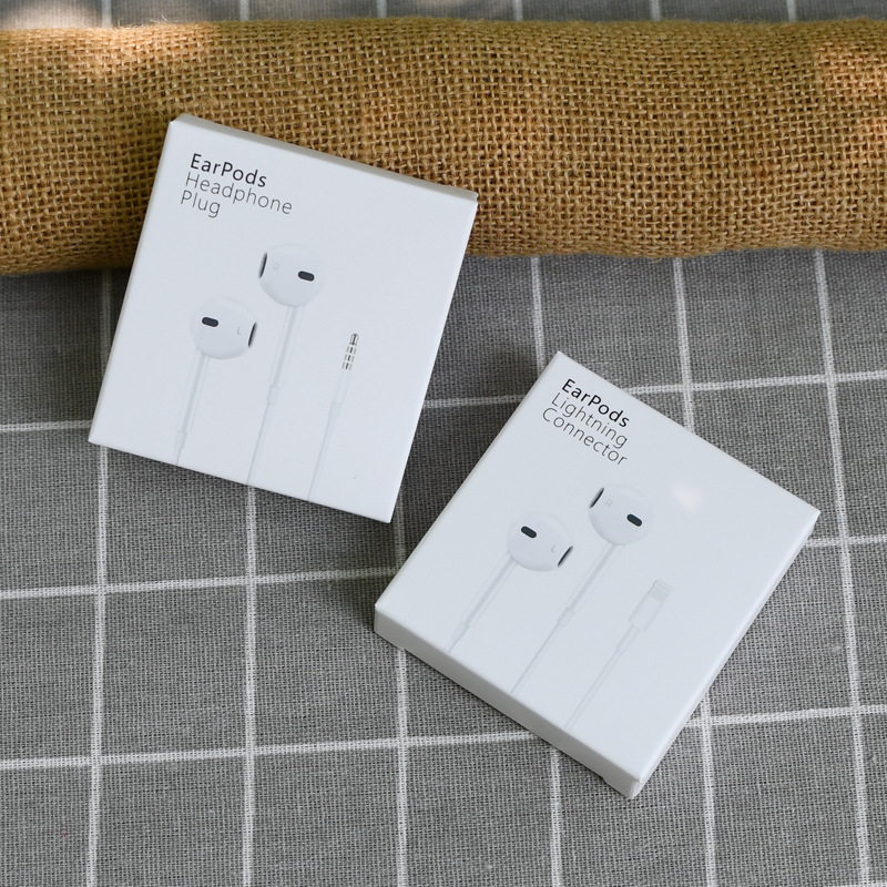 Headphone Packaging Box In-Ear Earplugs Outer Packaging Apple 3.5 Headphone Color Box Wired Headphone Storage Box